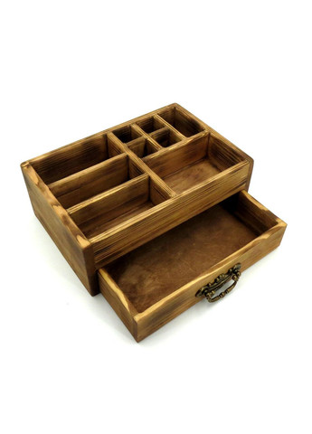 Органайзер настільний з дерева Танжер латте (КНЦ-006316) No Brand (328226683)