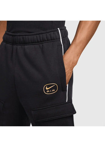 Черные демисезонные брюки Nike