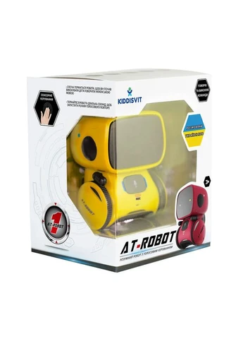Интерактивный робот с голосовым управлением (желтый, озвуч.укр.) AT-Robot (378267146)