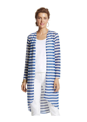 Синий демисезонный кардиган Chico'S