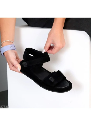 Чорні босоніжки No Brand (399212732)