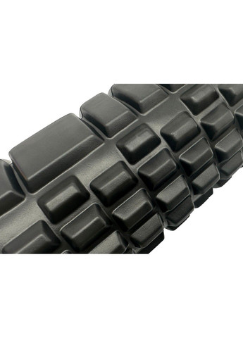 Масажний ролик Grid Roller 33 см v.1.1 EF-2020-BK Black EasyFit (290255596)