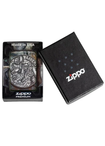 Зажигалка Pirate Coin Design 49434 Zippo (397804955)