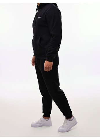 Чорний спортивний костюм чоловічий Van Gils