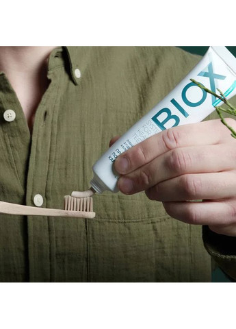 Натуральна зубна для протидії карієса з гідроксиапатитом кальцію 75 мл Biox (361115209)