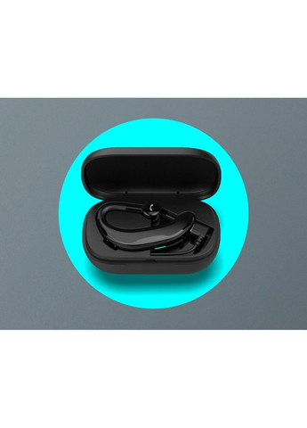 Беспроводная Bluetooth гарнитура Yincine F600 с зарядным кейсом Черная TWS (299153025)