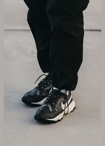 Черные всесезонные кроссовки мужские nike tc 7900 black white | найк тс 7900 черные белые No Brand