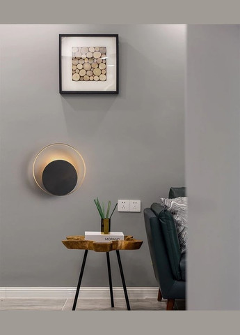 Бра настінна 27198 Чорний 25х25х7 см. Sunnysky (364762994)