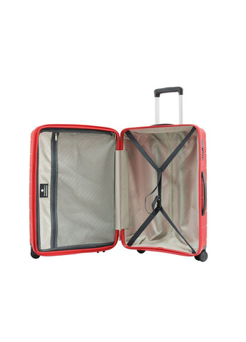 Чемодан большой L полипропилен 20303 76×53×33см 108+17л Красный Snowball (297643831)