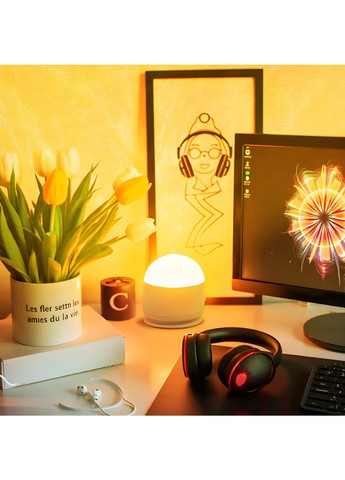 Нічник-проектор океанських хвиль з пультом білий Amazon (344587145)