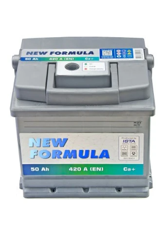 Акумулятор автомобільний 50Ah (+/-) 420EN (5502202210) New Formula (396802392)