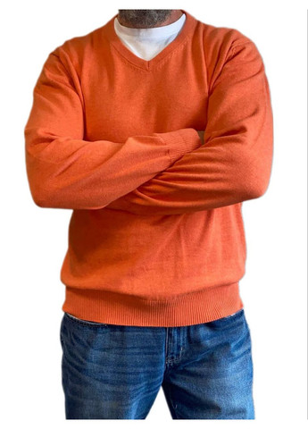 Оранжевый демисезонный свитер Fashion Club