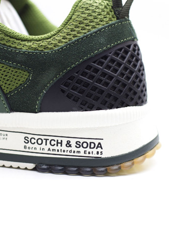 Зелені кросівки чоловічі Scotch&Soda Vivex 13.5 5A 23839411