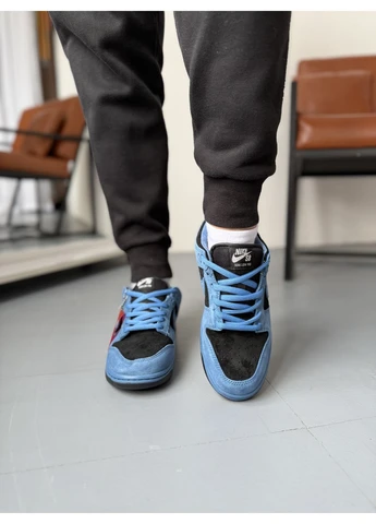 Цветные демисезонные кроссовки мужские nike sb dunk supreme low ocean fog найк сб данк No Brand