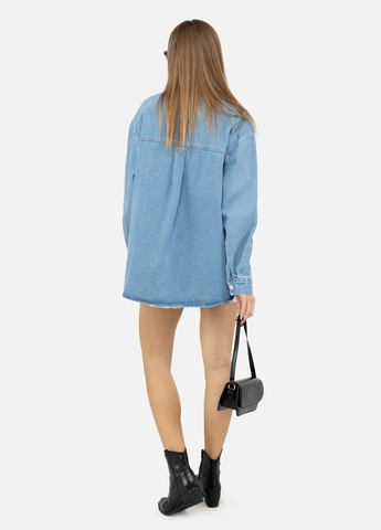 Голубой рубашка Yuki