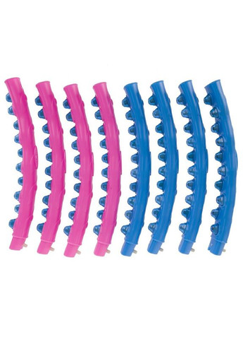 Обруч массажный Хула Хуп Hula Hoop DOUBLE GRACE MAGNETIC Pro (пластик, 8 секций с магнитами, d-105см) (JS-6008) SP-Planeta (361438998)