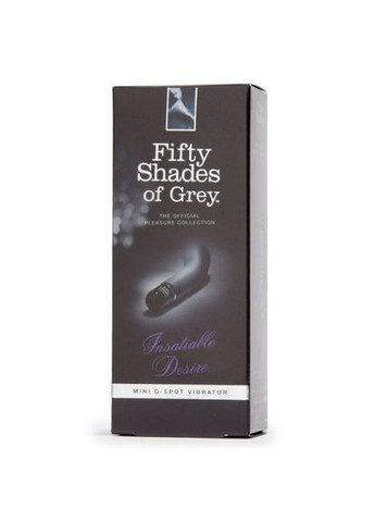 Минивибромассажер для точки G "Ненасытная страсть" Fifty Shades of Grey (297131056)