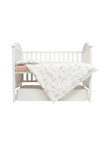 Комплект постельного белья Sky Forest, 120х90 см, 4 предмета, молочный () Twins 3023-TS-1014 (362080680)