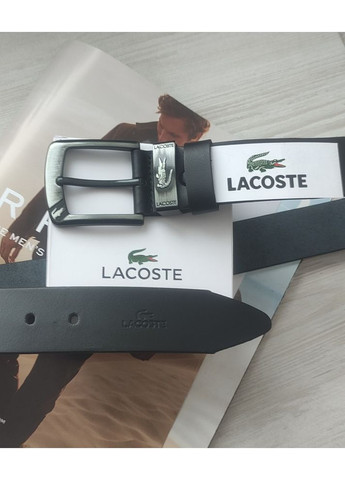 Мужской ремень натуральная кожа черный No Brand (369002489)