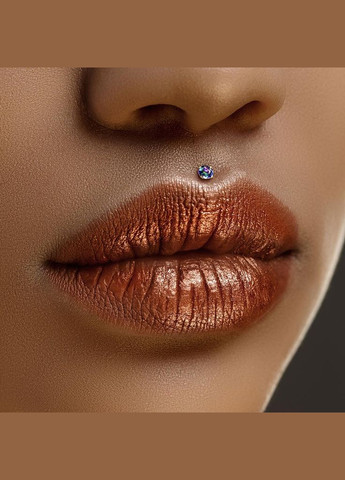 Серьга лабрет из стали LSI037-16063-C для пирсинга губ, носа, уха (Цвет камня: Прозрачный, 6мм) Spikes (333697998)