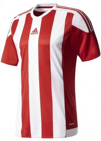 Комбинированная футболка jersey striped 15 jsy white/red s16137 adidas