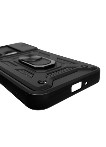 Чохол для Blade L220 броньований з кільцем зі шторкою на зте блейд л220 чорний rg1 ZTE (366019620)