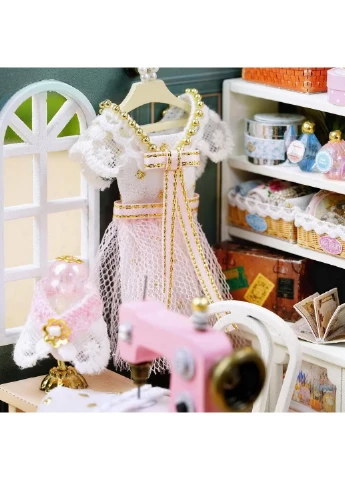 Румбокс Конструктор 3D DIY Ательє Румбокс DIY Beatific Atelier Roombox QT-047 No Brand (362453250)