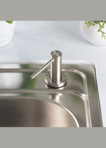 Комплект кухонной мойки и смесителя из нержавеющей стали NS6045 Nett (316390670)