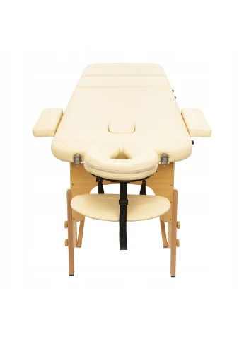 Масажний стіл складаний Massage Table Wood W60 Beige TABLEW60BEIGE () 4FIZJO P-5907739318350 (385683210)