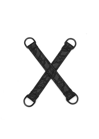 Набір Black Lace and Neoprene 11pcs Bondage Kit, анальна пробка з кристалом, віброкуля Liebe Seele (339865826)