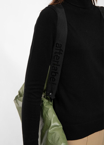 Зелений зимній Пуховик AFTER LABEL