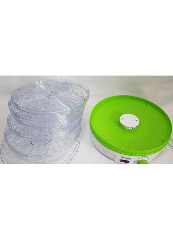 Сушарка для овочів та фруктів 800 Вт 5 ярусів Білаий (1885534292) Rainberg RB-912 (355873044)