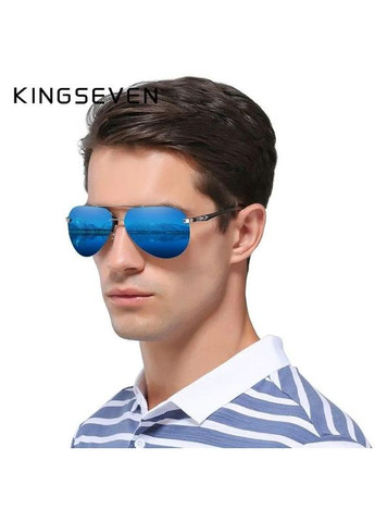 Сонцезахисні окуляри KINGSEVEN Алюмінієві магнієві поляризовані No Brand (296688009)