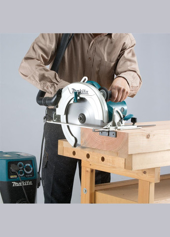 Ручна дискова пилка HS0600 (2000Вт, 270мм) пила з ріжучим полотном 270 мм (4551) Makita (295037550)