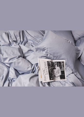 Комплект постільної білизни Satin Premium King Size 220x240 наволочки 4х70х70 (MS-820003854) Moon&Star Skyline (288043463)