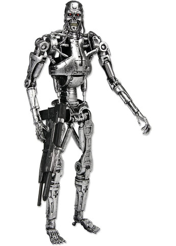 Терминатор Эндоскелет Terminator Endoskeleton игровая фигурка Т800 с автоматом 15 см NECA (280258060)