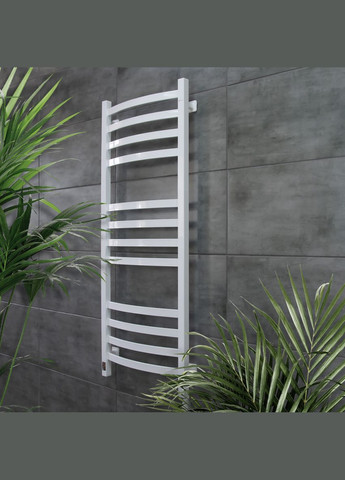 Рушникосушка електрична Avalon 480х1200 Sensor права, біла 12103053-4812 Navin (266903410)