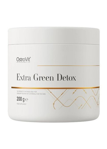 Extra Green Detox 200 g /25 servings/ Unflavored Ostrovit (286331583)