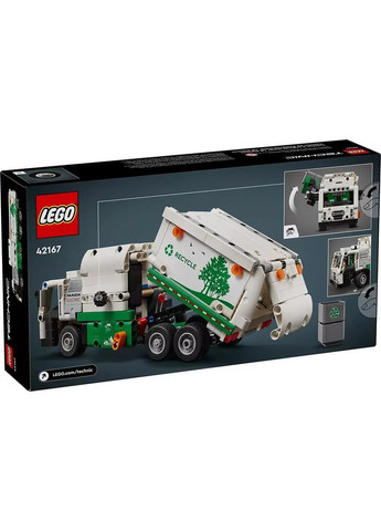 Конструктор Technic Сміттєвоз Mack LR Electric (42167) Lego (365331210)