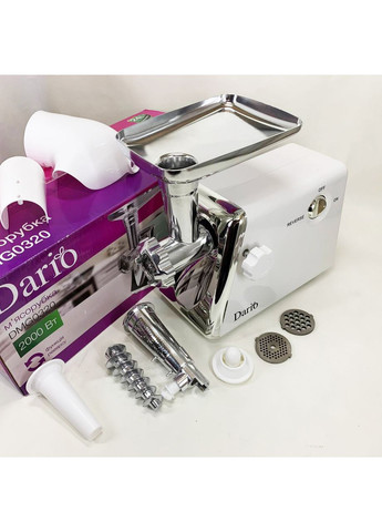 Кухонна якісна електром'ясорубка для дому DMG0320 2000 Вт, ON-698 Електром'ясорубка побутова Dario (349511865)