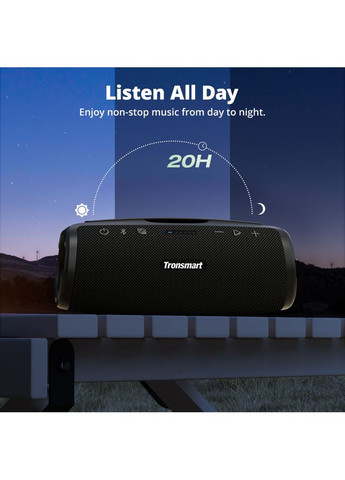 Портативна акустика Mirtune S100 Black (1120931) Tronsmart (323100125)