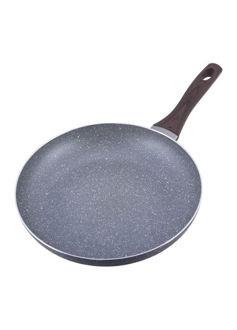 Сковорода 30см з антипригарним покриттям Grey marble з алюмінію для індукції та газу 4115 Kamille (344450620)
