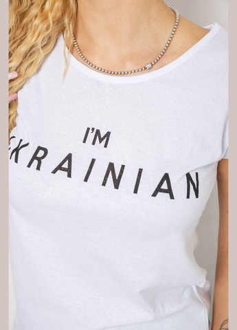 Футболка жіноча з патріотичним принтом Ager 244R2213 - (325220583)