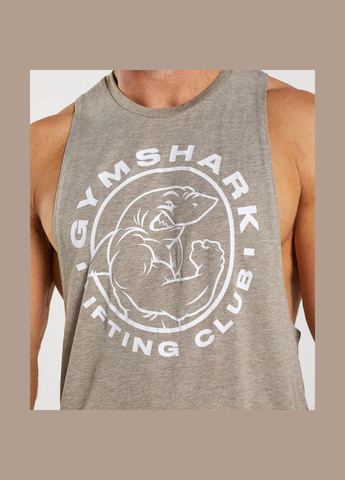 Майка спортивна Mens LEGACY DROP ARM TANK XXXL Limestone Marl Gymshark (351506204)
