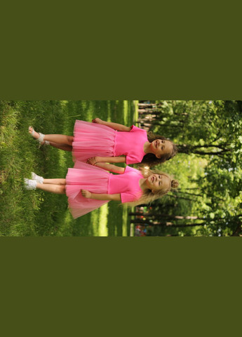 Розовое платье для девочки Фиона (296297289)