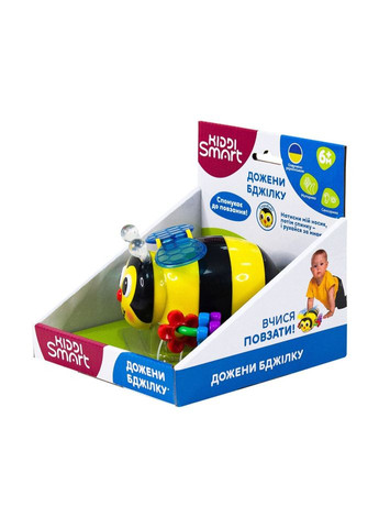 Дитяча розвивальна іграшка "Наздожени Бджілку" 557822-43 зі світлом і звуком KIDDI SMART (330638906)