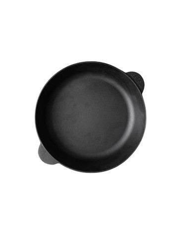 Сковорода чугунная 26 см со стеклянной крышкой Brizoll (322732341)