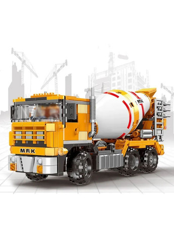 Конструктор Бетономешалка 654 детали (596) No Brand (338222919)