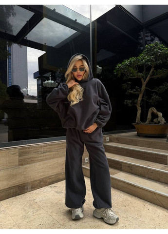 🧸Жіночий теплий костюм з двостороннього флісу-полар з кулісками (заміри в описі) GD/GL Модний простір (364965729)