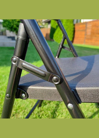 Складний стілець 46х52х79см Чорний SW-00001608 Sticker Wall (370440832)